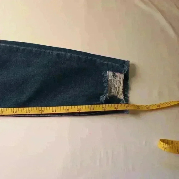 Loft Brand Denim Jeans Size 27/4 The Curvy Skinny High Rise Medium Wash. - Picture 9 of 11